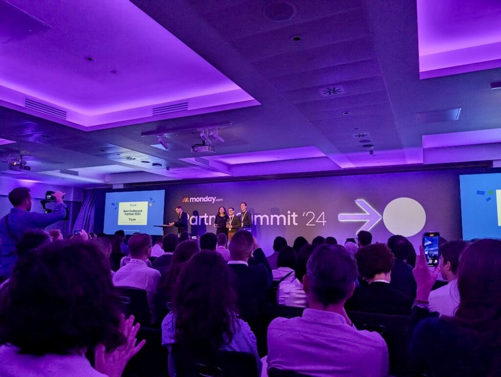 Tryve wins monday.com's Global Sales Partner of the Year 